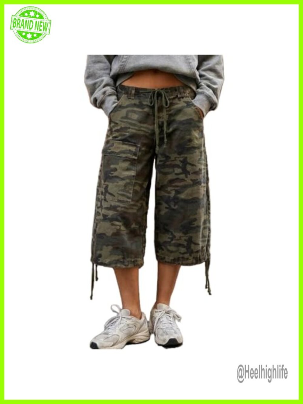 Y2K Cargo Jean Shorts Women Low Rise Baggy Denim Jorts Streetwear